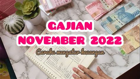 Gajian November Caraku Mengatur Keuangan Ibu Rumah Tangga