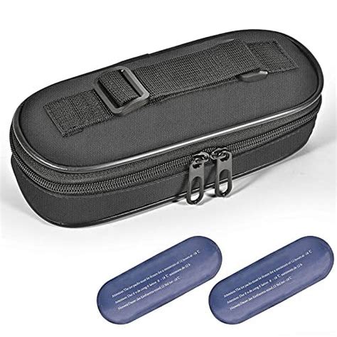 Olaismln Insulin Cooler Travel Case Diabetic Travel Bag For Insulin