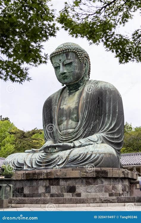 The Great Buddha Statue At Kotokuin Shrine In Kamakura Japan Editorial Photography Image Of