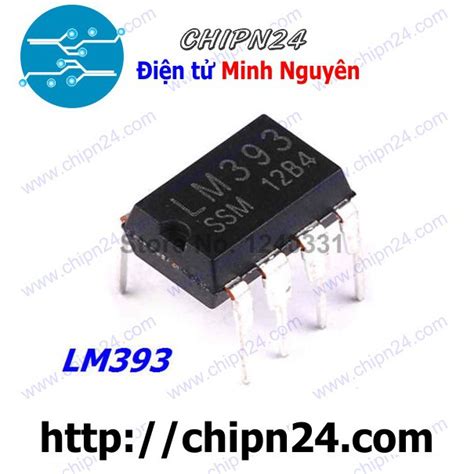 3 CON DIP IC LM393 DIP 8 LM393P LM393N LM393M 393 Shopee Việt Nam