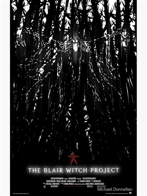 "The Blair Witch Project" Poster for Sale by Michael Donnellan | Redbubble