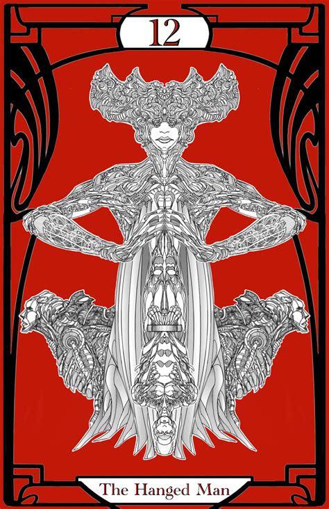 Artstation Tarot Card 12 The Hanged Man