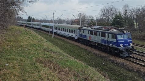 EP07 1018 IC MEHOFFER z Zielonej Góry i Jeleniej Góry w okol ul Przy