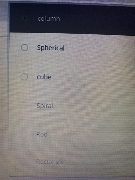 Solved Question Match The Shape To Its Term Prompts Chegg