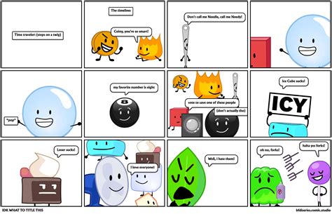 I Made A Meme But With BFDI Comic Studio R BattleForDreamIsland