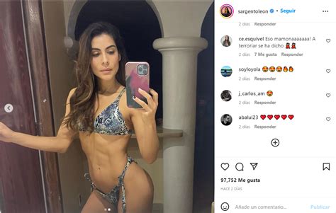 Mar A Le N Muestra Su S Per Tonificado Cuerpo En Mini Bikini Revista