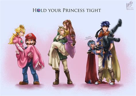 Ssb Hold Your Princess Tight By Edo Sama Super Smash Bros Memes Smash Bros Funny Super