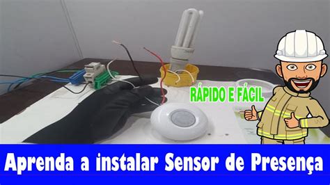 Aprenda a instalar o Sensor de Presença Exatron YouTube