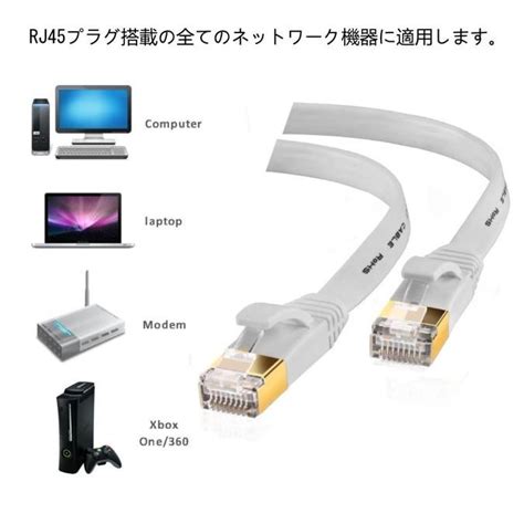 LANケーブル CAT6 30m 1ギガビット 高速通信対応 ツメ折れ防止 ランケーブル カテゴリー6 薄型フラットケーブル PCケーブル