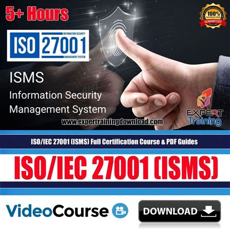 Iso Iec Isms Full Certification Course Pdf Guides Expert