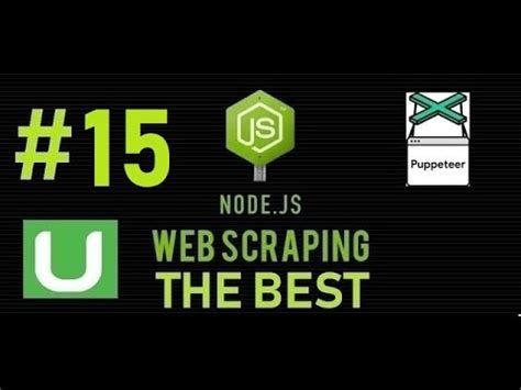 Nodejs Web Scraping Tutorial Series Using Cheerio And Puppeteer Youtube