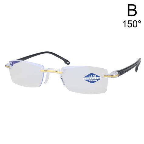 New Diamond Cut Bifocal Progressive Anti Blue Eyewear Ultralight Reading Glasses X5u8