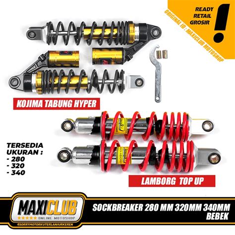 Jual Shockbreaker Kojima Tabung Hyper Lamborg Top Up Shock Belakang