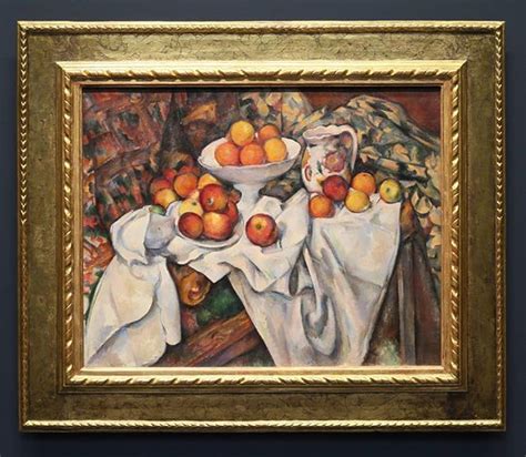 Paul Cézanne Apples And Oranges Circa 1899⠀ Musée Dorsay Musée