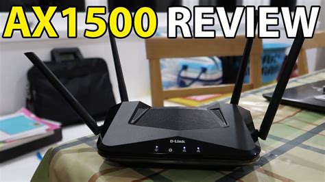 D Link Smart Ax1500 Wi Fi 6 Router Review Youtube