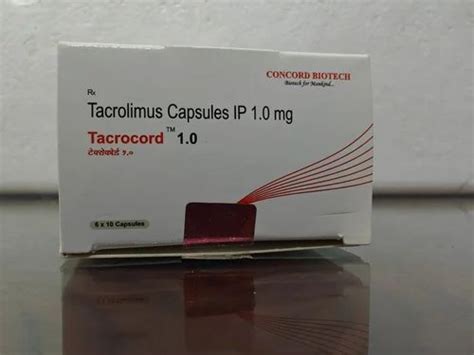 Tacrocord Mg Capsules At Rs Stripe Pangraf Capsule In New Delhi