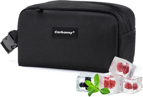 Freezable Lunch Bag Freezable Snack Bag Mini Cooler Bag For Travel Work