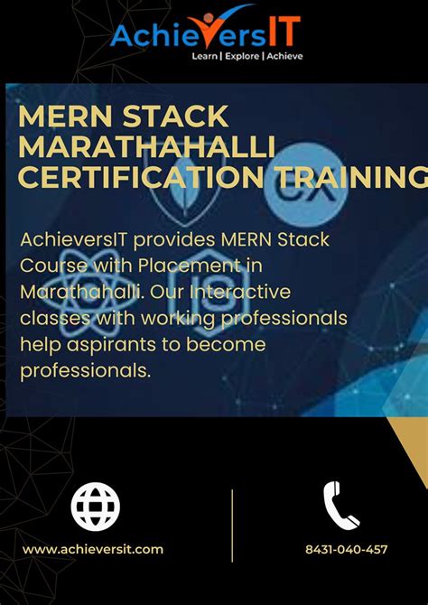 Mern Stack Marathahalli Certification Training Become A Me Flickr