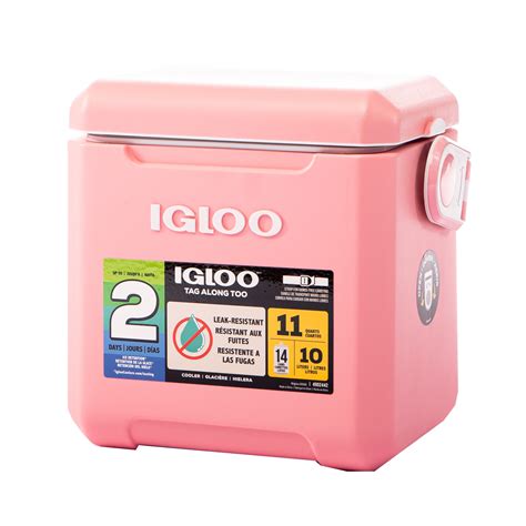 Hielera Igloo Along Too 14 Latas 10L Rosada Plastimex