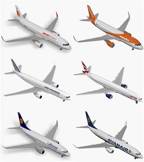 Airplane Collection-1 model - TurboSquid 1849214