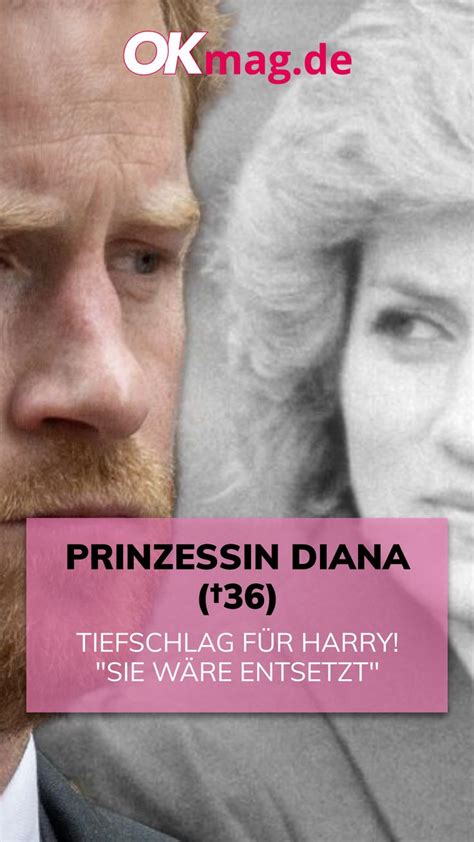 Prinz Harry Traurige Enthüllung Diana wäre absolut empört Prinz