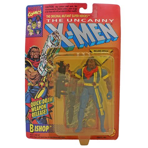 Marvel Comics Uncanny X-Men Bishop with Quick Draw Release Toy Biz