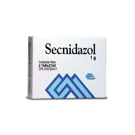 Secnidazol 1gr X 2 Tabletas Colmed Farmadon La Farmacia De La Esquina