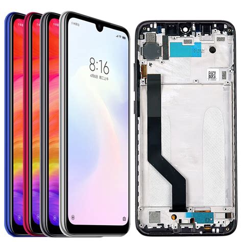 Pantalla táctil LCD Original para Xiaomi Redmi Note 7 montaje de