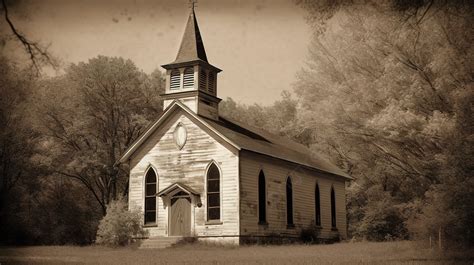 Old Country Church In Sepia Background, Pictures Of Old Country Churches, Rural, Landscape ...