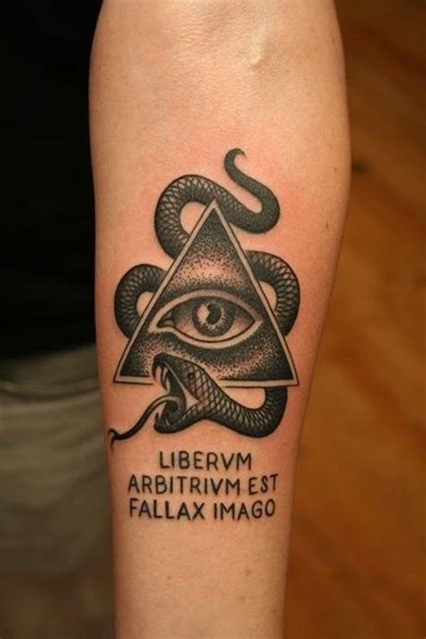 40 Simple And Stunning Triangle Tattoo Designs Third Eye Tattoos