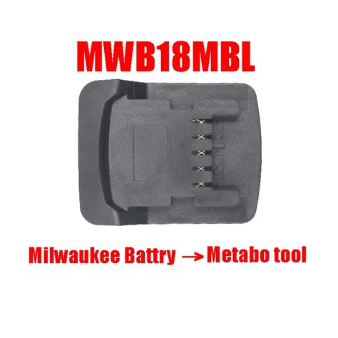 Dawupine Mwb Mbl Adapter Converter Can Use Milwaukee V Li Ion