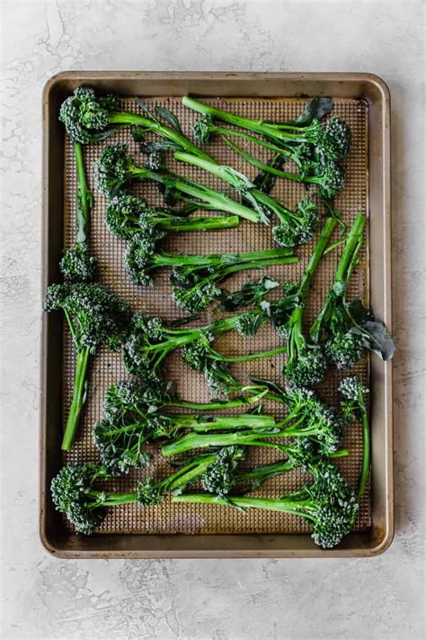 20 Minute Crisp Tender Roasted Broccolini Well Seasoned Studio