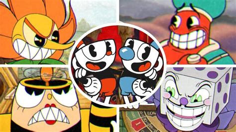 Cuphead All Bosses 2 Player Boss Boss 2 Deal With The Devil
