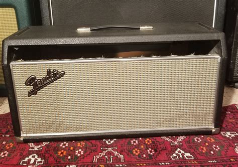 1968 Drip Edge Fender Bandmaster Reverb Amplifier W Upgraded Plexi Mod