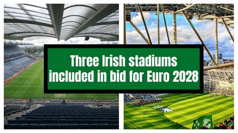 Three IRISH stadiums included in the bid for EURO 2028