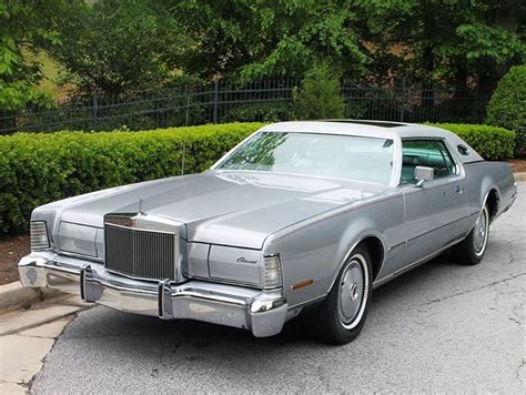 Lincolnmotorcar Showcase Badwf On Instagram “1973 Lincoln Continental Mark Iv Silver Luxury