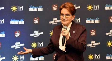 İYİ Parti Lideri Meral Akşener namus sözü diyerek duyurdu