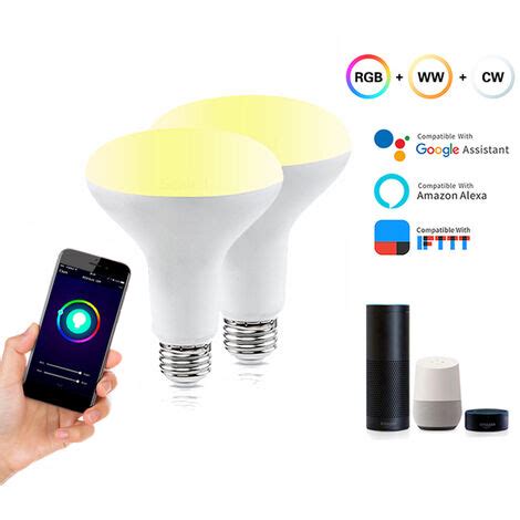 Lot De Ampoules Rgb Intelligente Wifi E Smart Bulb Led Ampoule