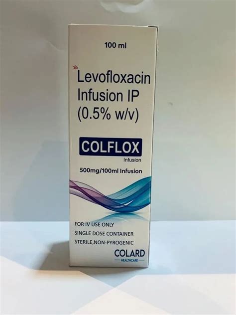 Levofloxacin Infusion IP Grade Pharma Model Name Number Colard At