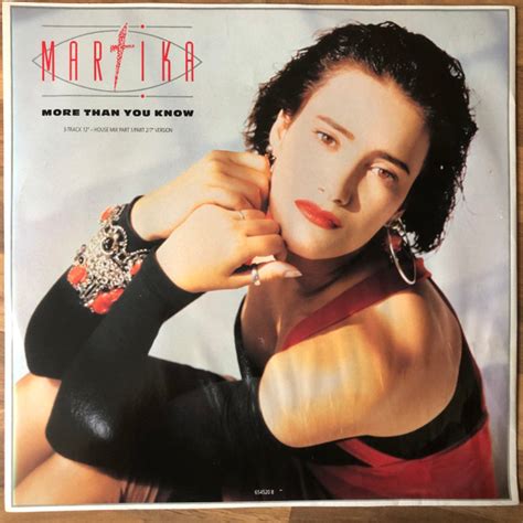 Martika More Than You Know 1989 Vinyl Discogs