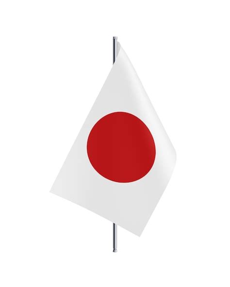 Premium Photo Japan Official Flag 3d Illustration