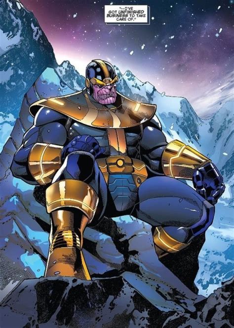 Daily Marvel Character • Thanos Powers: Superhuman intelligence ...