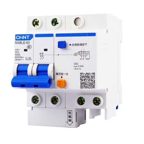 Chint Residual Current Circuit Breaker Pole Nxble Ma