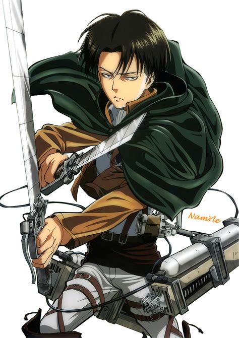 Best match for Levi Ackerman (Attack on Titan)? Connections in comments ...