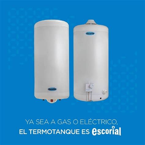 Termotanque Multigas Escorial Est Ndar L Blanco Conex Sup En