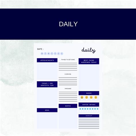 Printable Digital 2024 Planner 2024 Digital Planner 2024 Daily Weekly