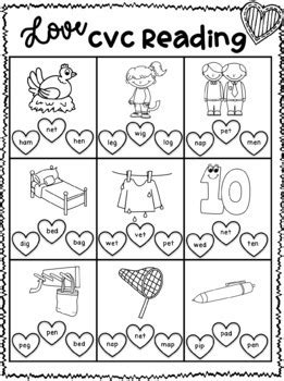 Cvc Word Work Short Vowels Worksheets By Bees Knees Tpt