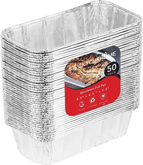 Aluminum Pans For Bread Loaf Baking Pack X Aluminum Foil Loaf