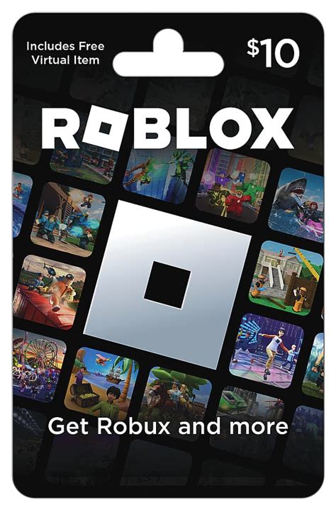 Roblox 10 Physical T Card Includes Exclusive Virtual Item Roblox