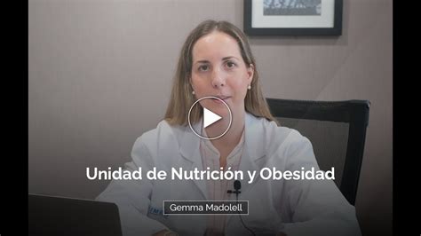 C Mo Es La Primera Consulta En La Unidad De Nutrici N Y Obesidad